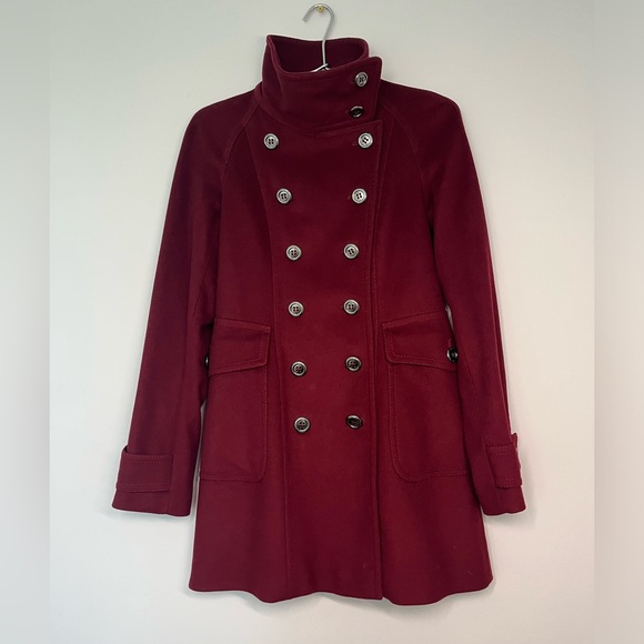 Burberry London Wool-Cashmere Double Breasted Coat - Picture 3 of 8